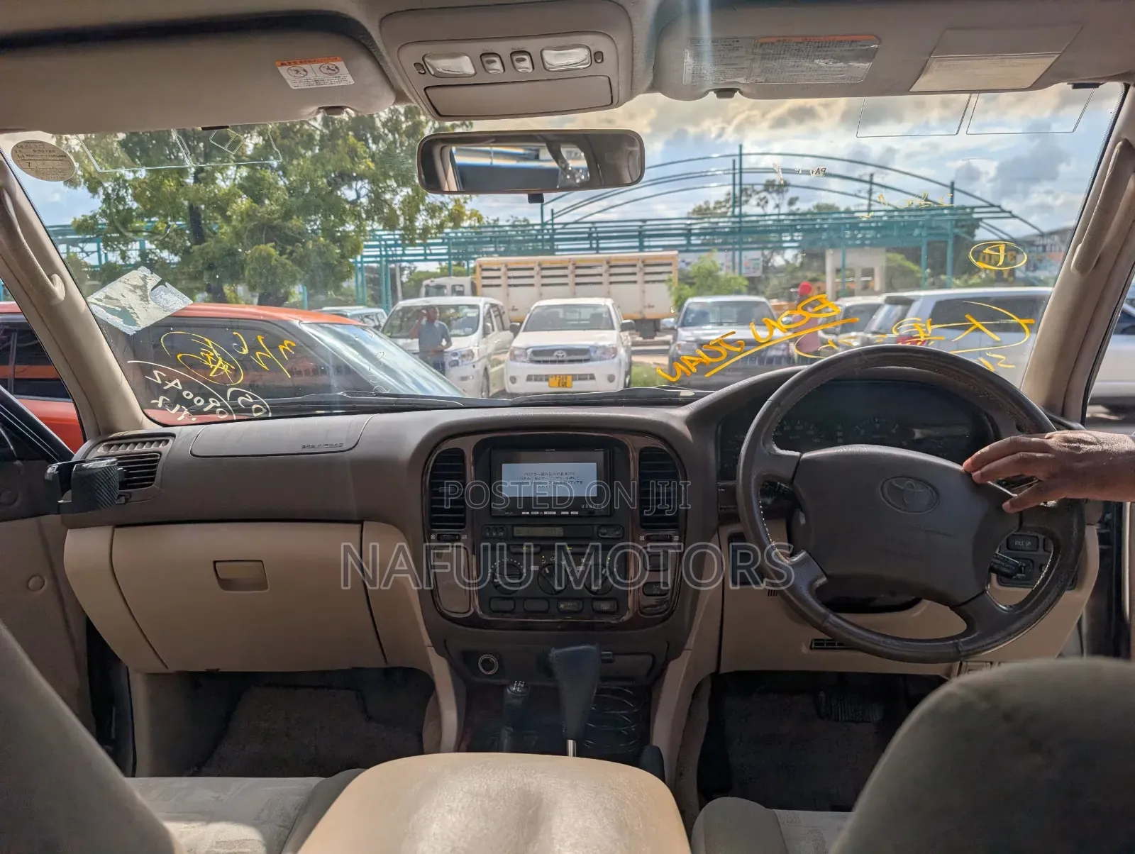Toyota Land Cruiser 2002 Gray