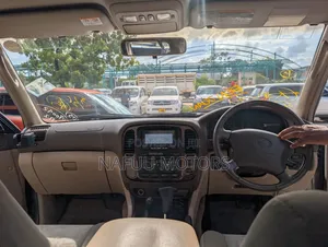 Toyota Land Cruiser 2002 Gray