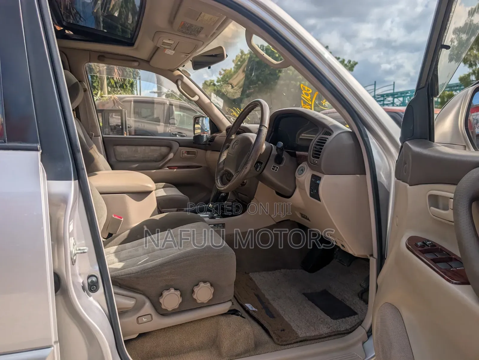 Toyota Land Cruiser 2002 Gray