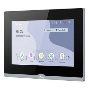 Zkteco Vt07-b26l-w Ip Indoor Monitor
