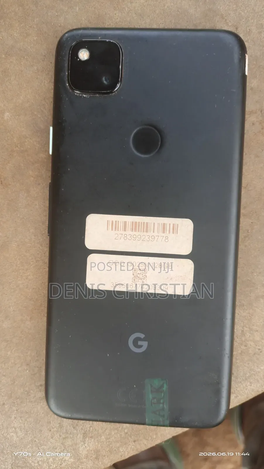 Google Pixel 4a 128 GB Black