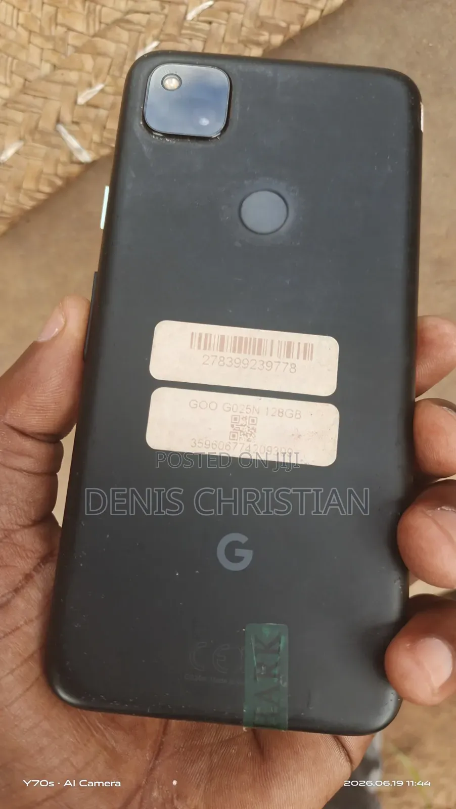 Google Pixel 4a 128 GB Black