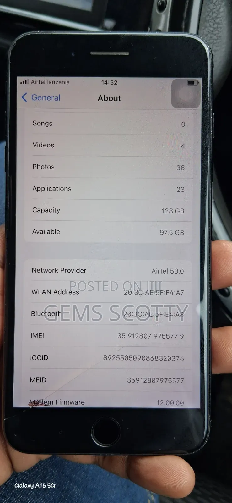 Apple iPhone 7 Plus 128 GB Black