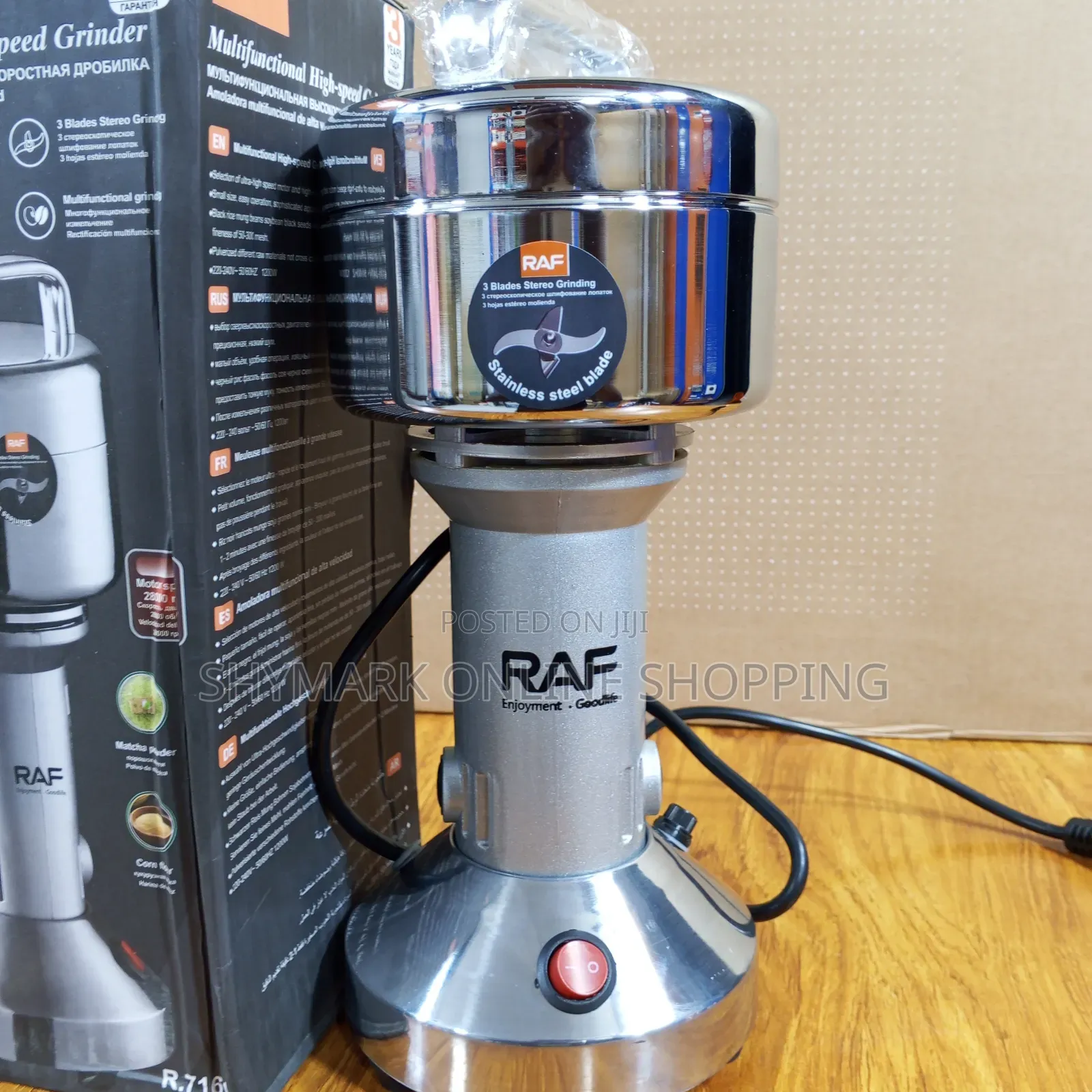 Raf Multifunctional High Speed Grinder 200g