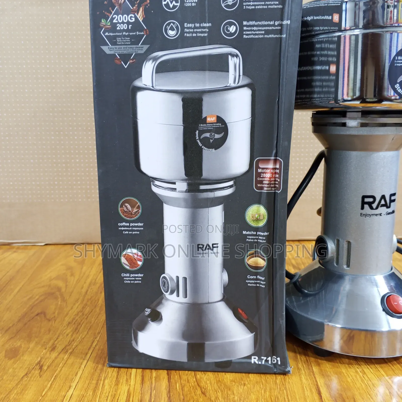 Raf Multifunctional High Speed Grinder 200g
