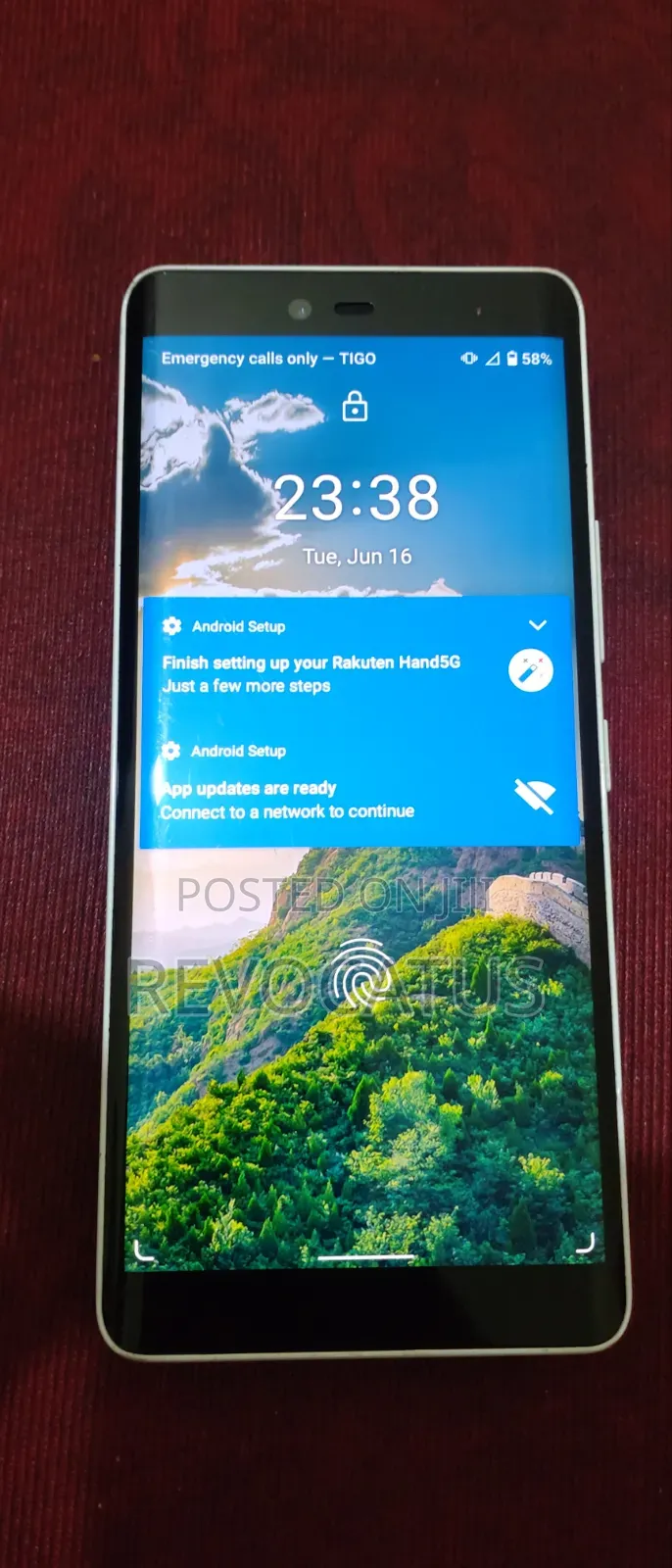 Rakuten Hand 5G 128 GB White
