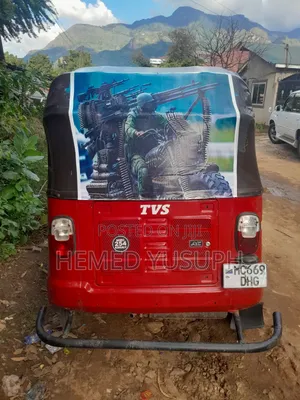 TVS King Deluxe Plus iTouch Start 2023 Red