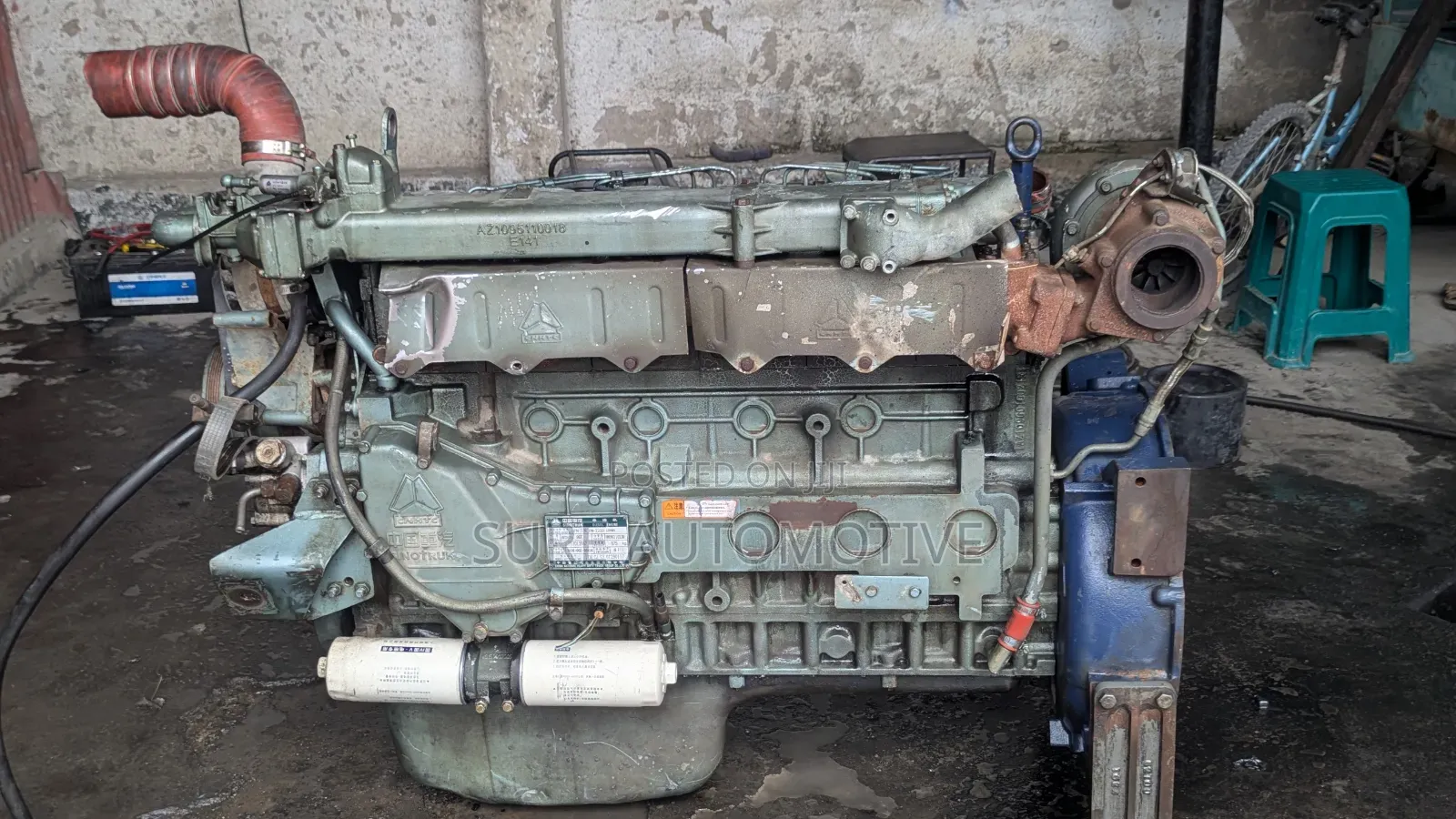 Used Sinotruck Howo Weichai Engine Hp 375