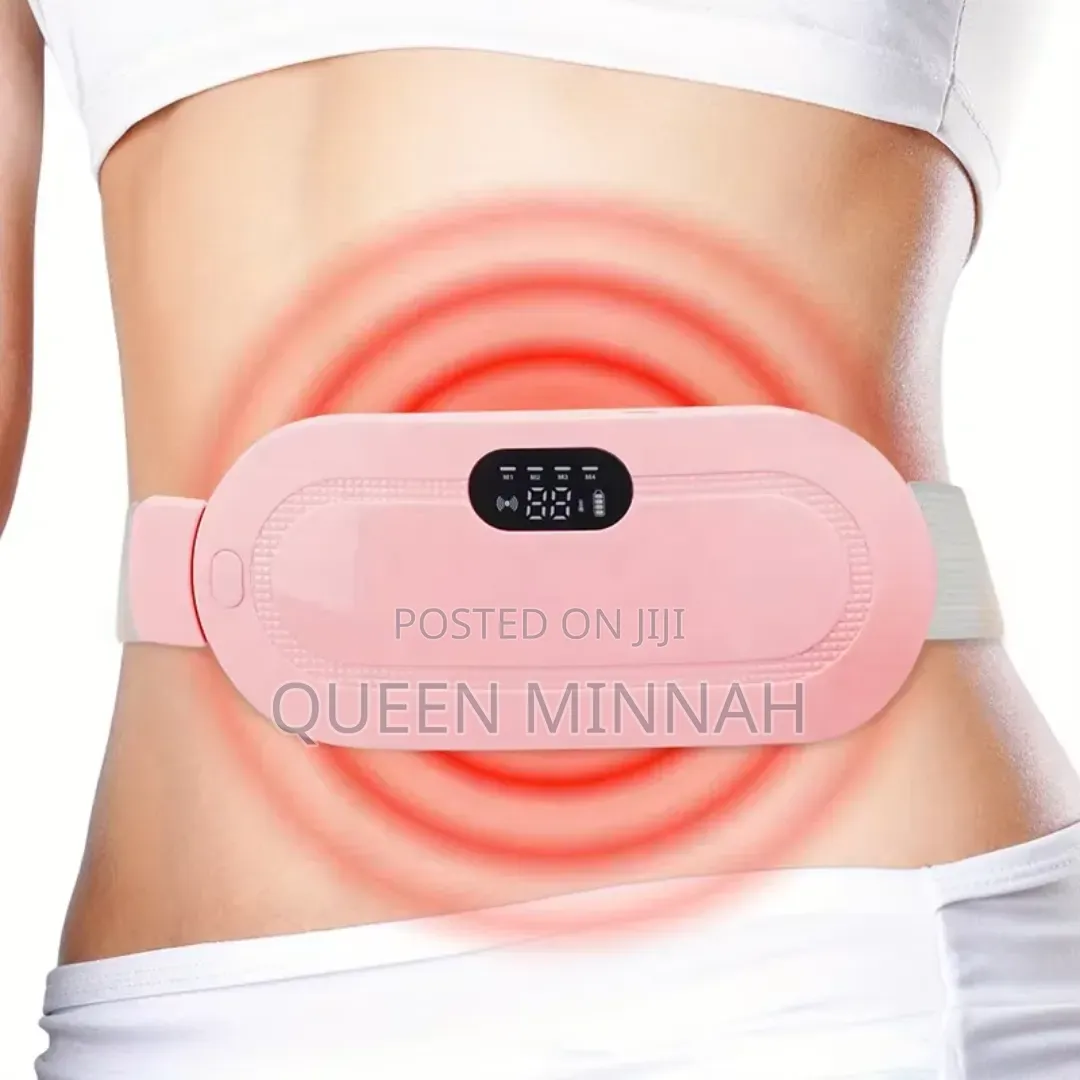 Electric Period Cramp Massager Vibrating Heat Belt