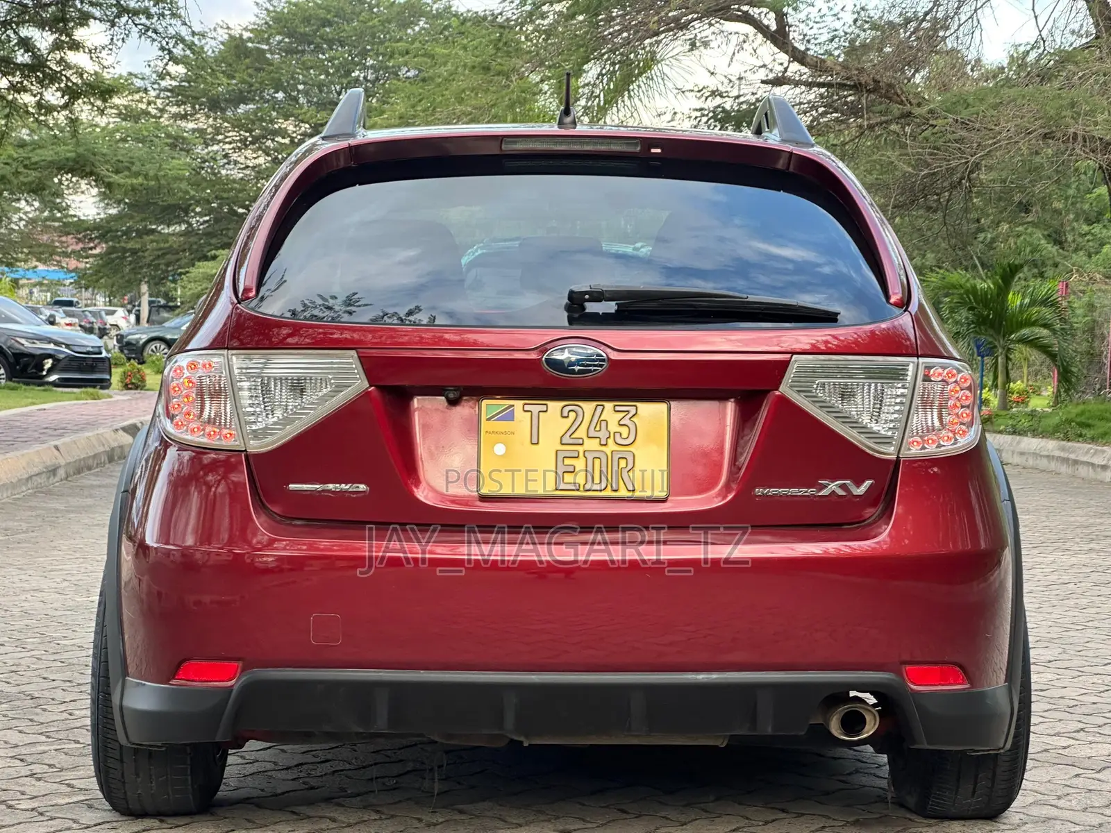 Subaru Impreza 2010 Maroon