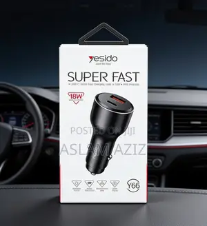 Super Fast Car Charger Brand By Yesido