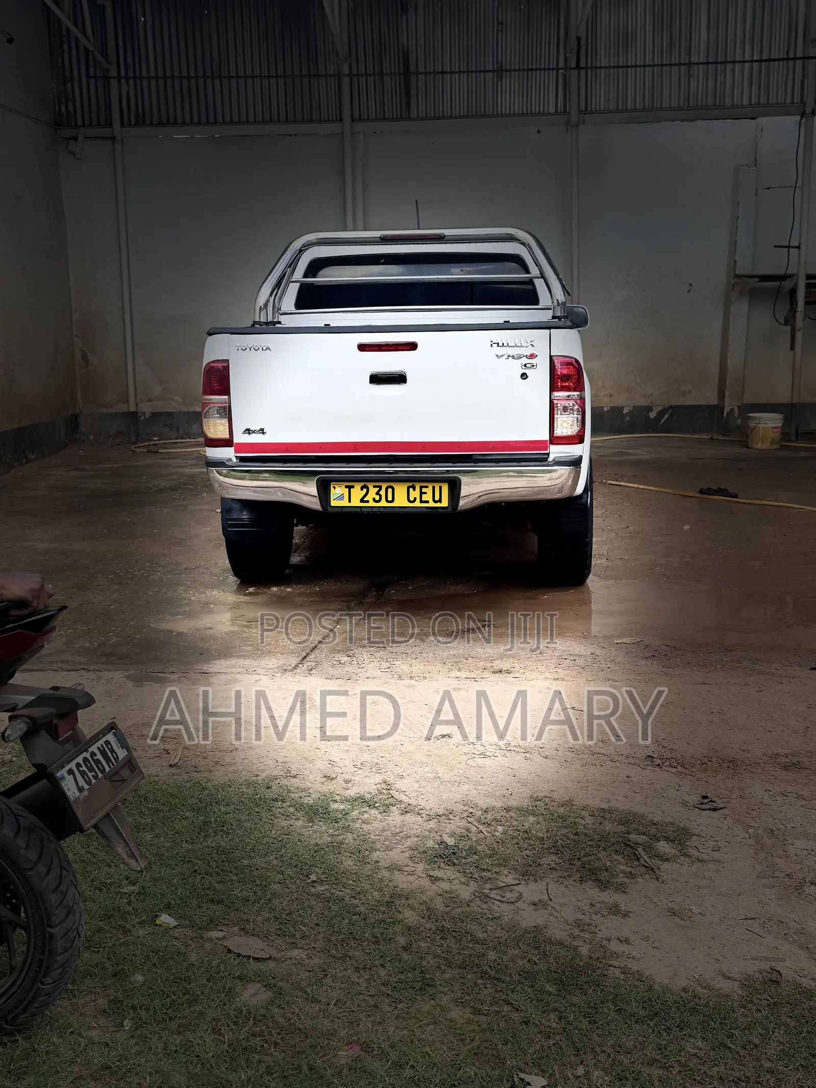 Toyota Hilux 3.0 D-4D 4x4 2015 White