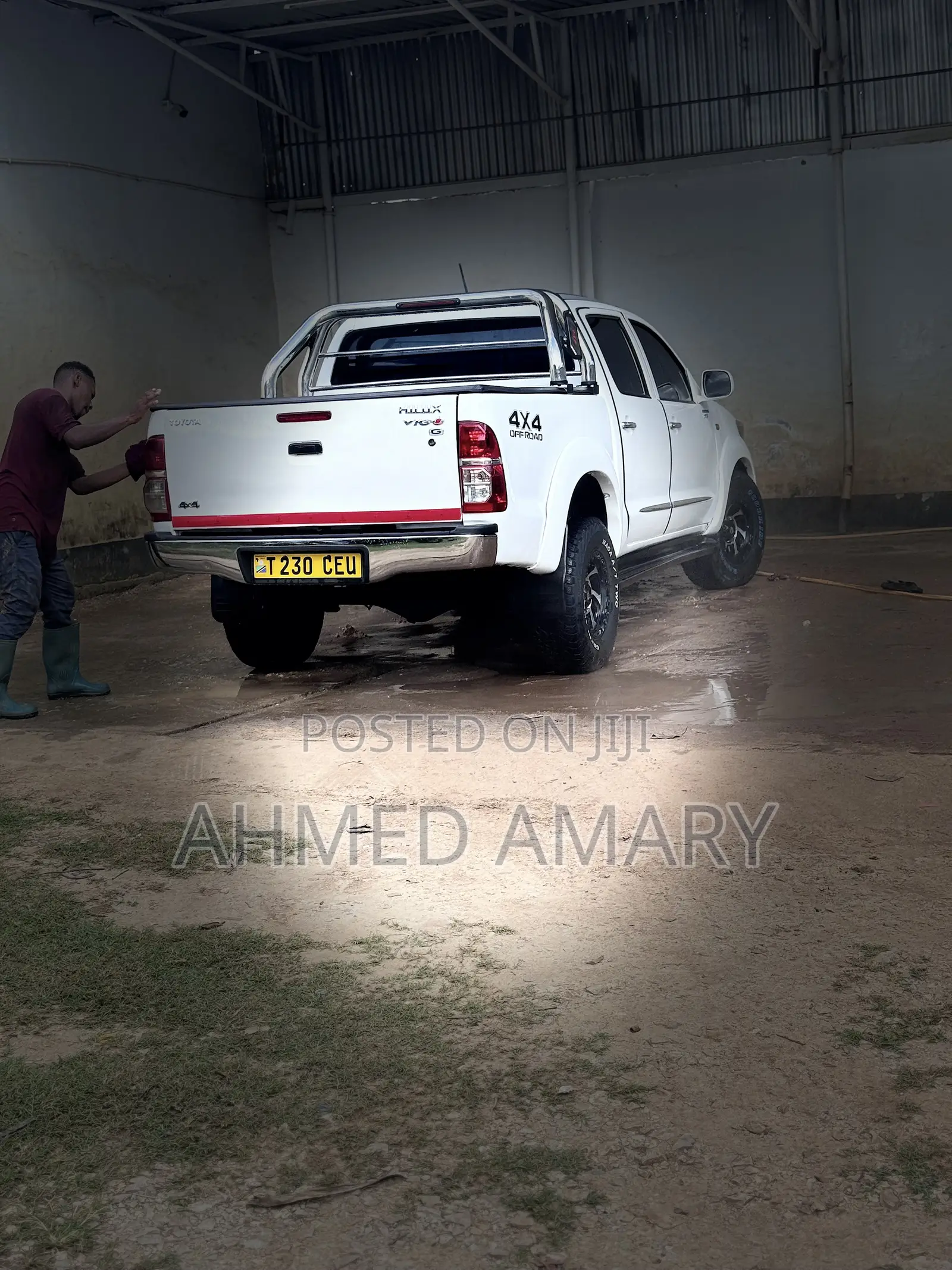 Toyota Hilux 3.0 D-4D 4x4 2015 White