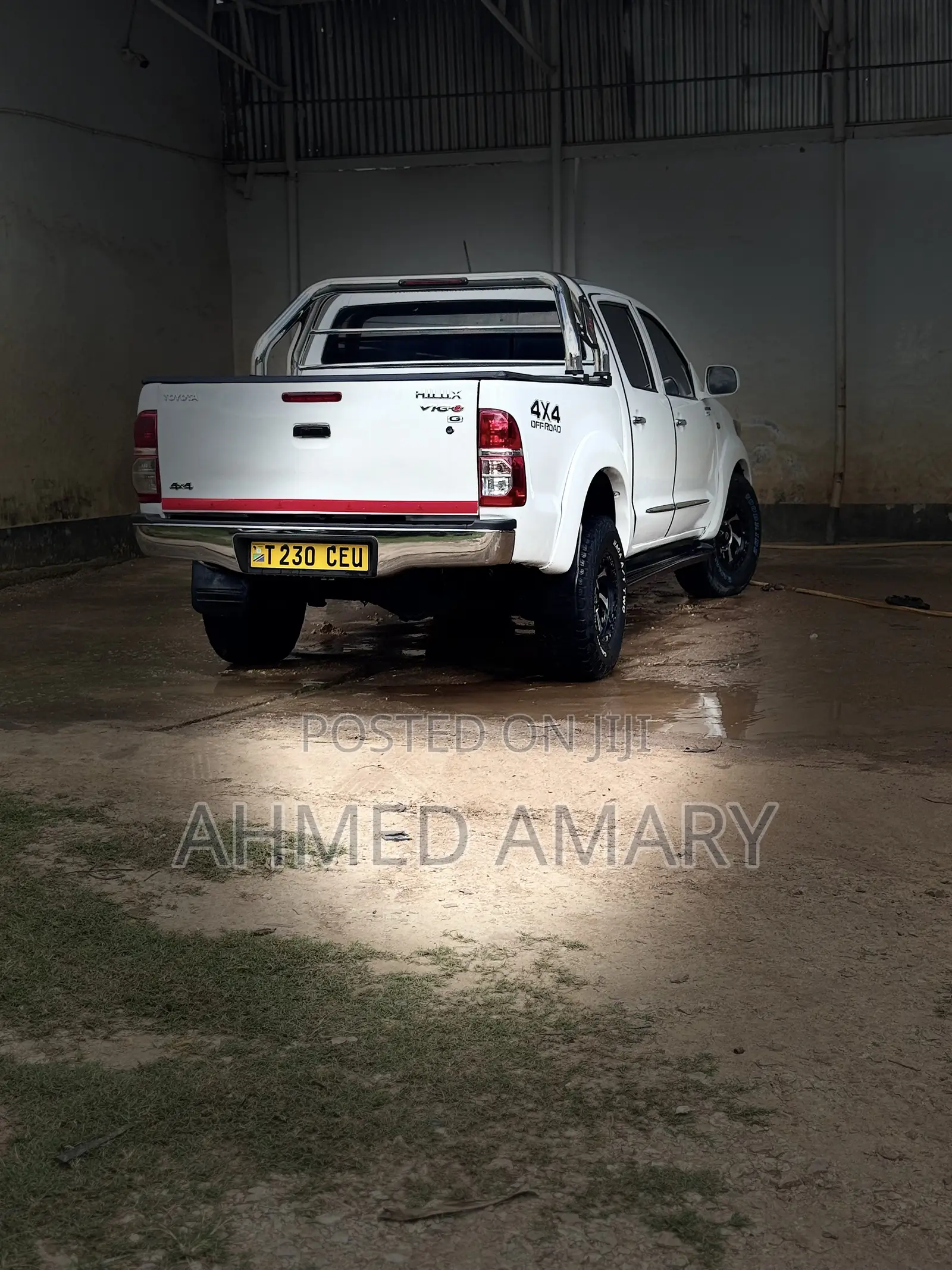 Toyota Hilux 3.0 D-4D 4x4 2015 White