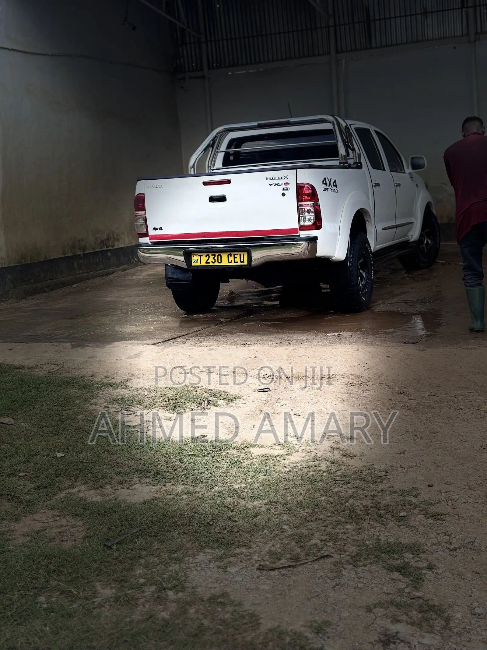Toyota Hilux 3.0 D-4D 4x4 2015 White