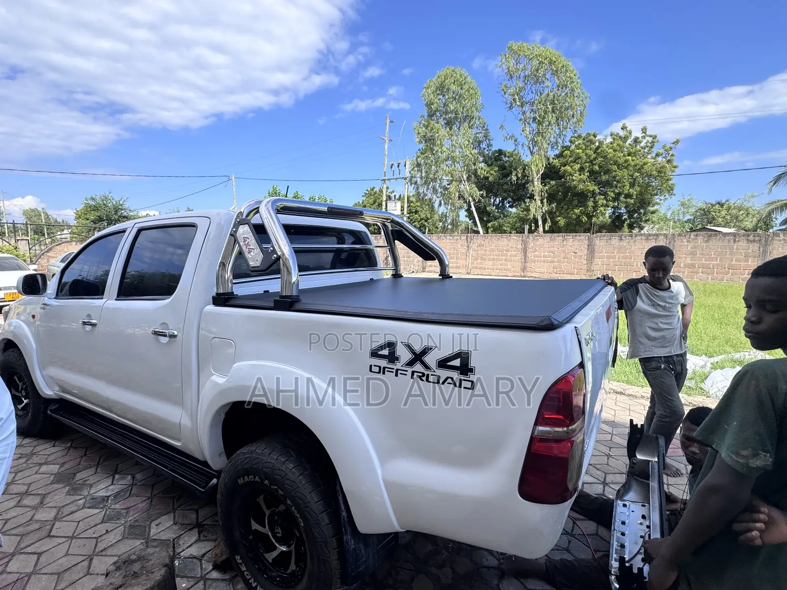 Toyota Hilux 3.0 D-4D 4x4 2015 White