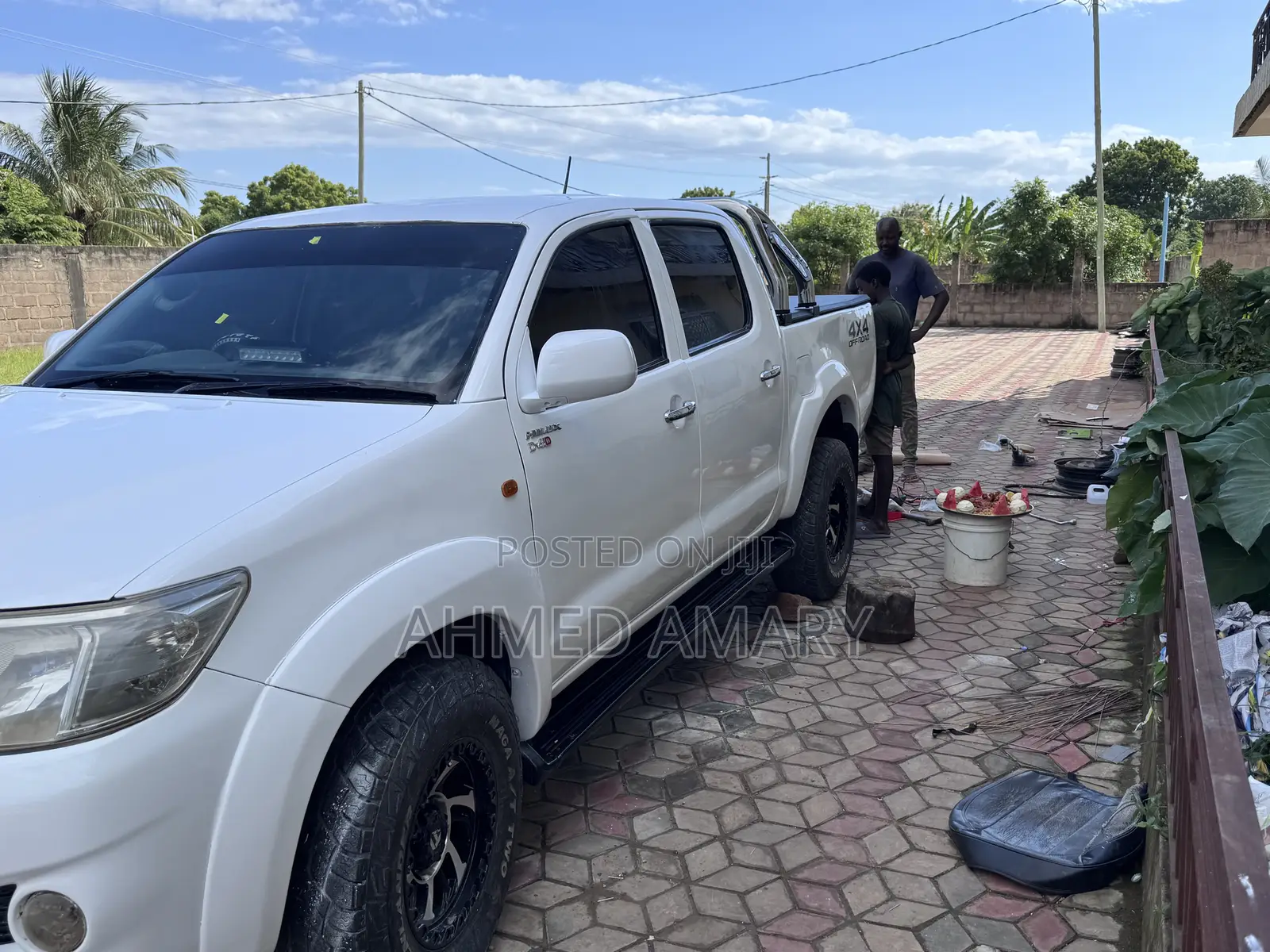 Toyota Hilux 3.0 D-4D 4x4 2015 White