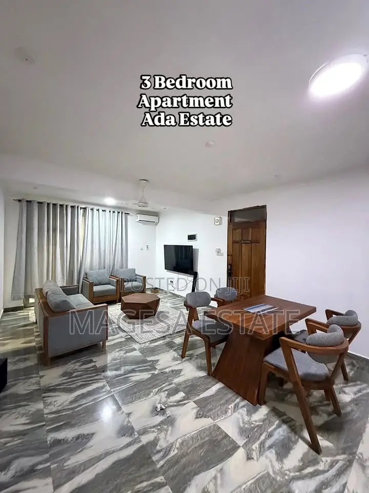 Furnished 3bdrm Apartment in Ada Estate for rent