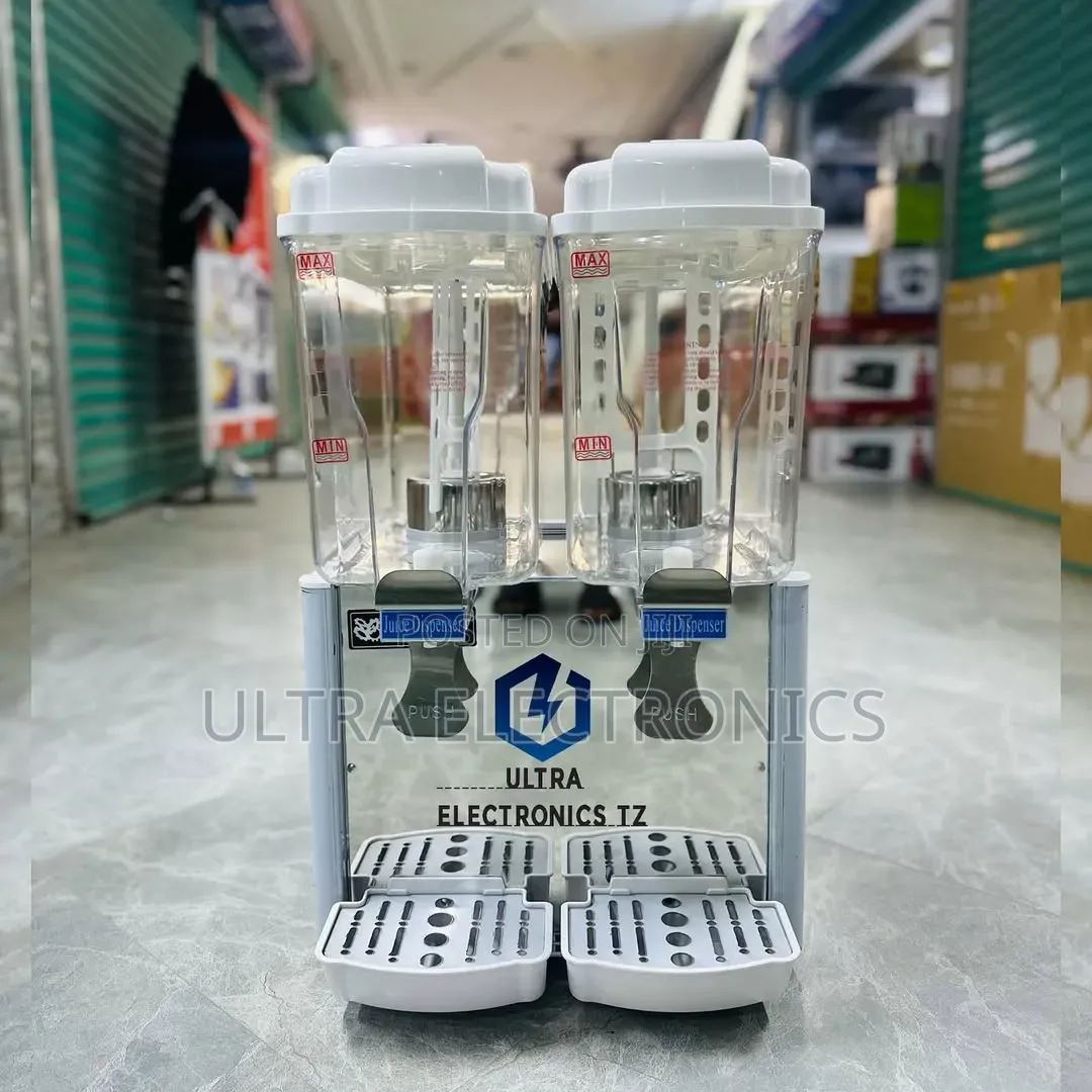 Commercial Durable PMC Juice Dispenser With 2 Tanks at 8 Litres 