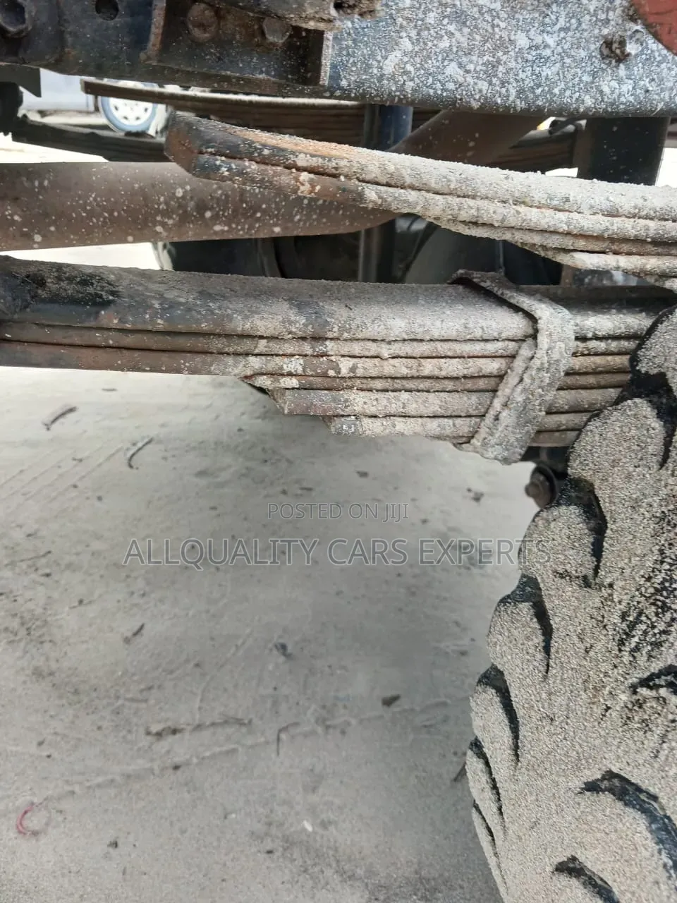 Mitsubishi Canter Tipper Engine 1998 White