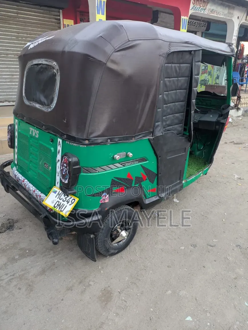 TVS King Deluxe Plus iTouch Start 2022 Green