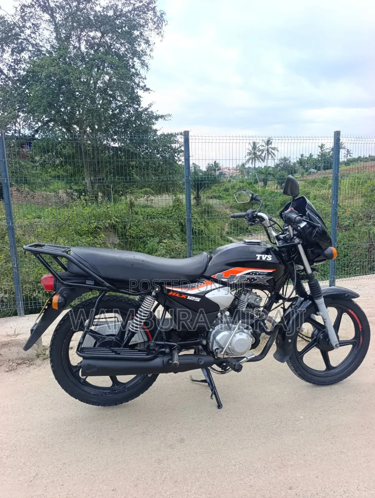 New TVS Apache 180 RTR 2025 Black