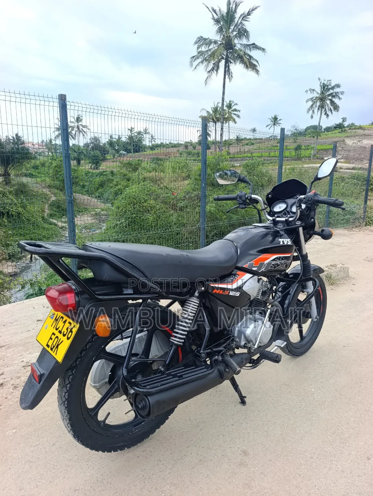 New TVS Apache 180 RTR 2025 Black