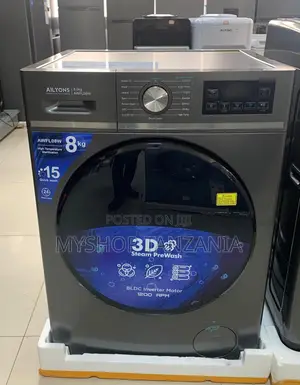 Ailyons Washing Machine Automatic Front Load Wash and Spin Kg 8.