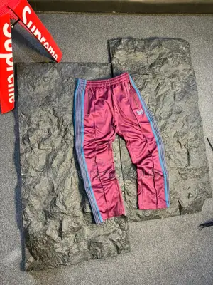 Needles Track Pants Crafted With Striped Side Webbing