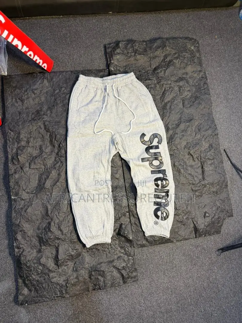 Supreme Satin Appliqué Joggerpants Available