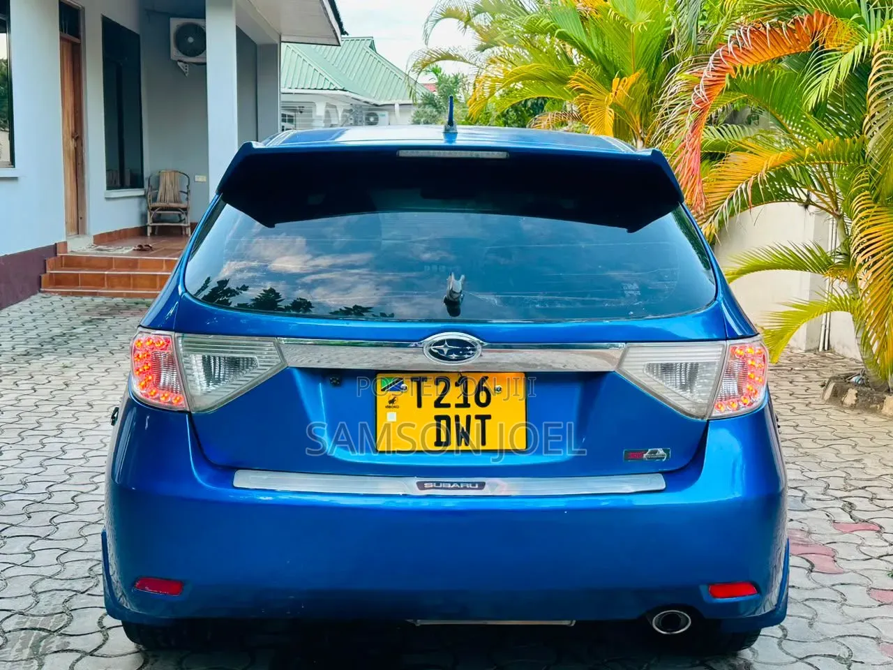 Subaru Impreza 2008 Blue