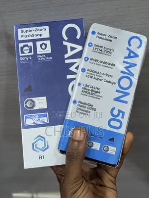 New Tecno Camon 50 256 GB Green