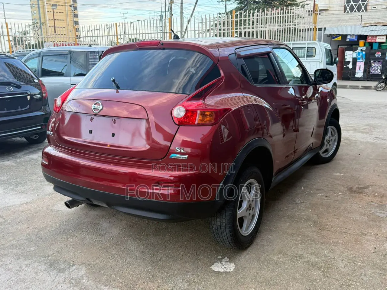Nissan Juke 2012 Red