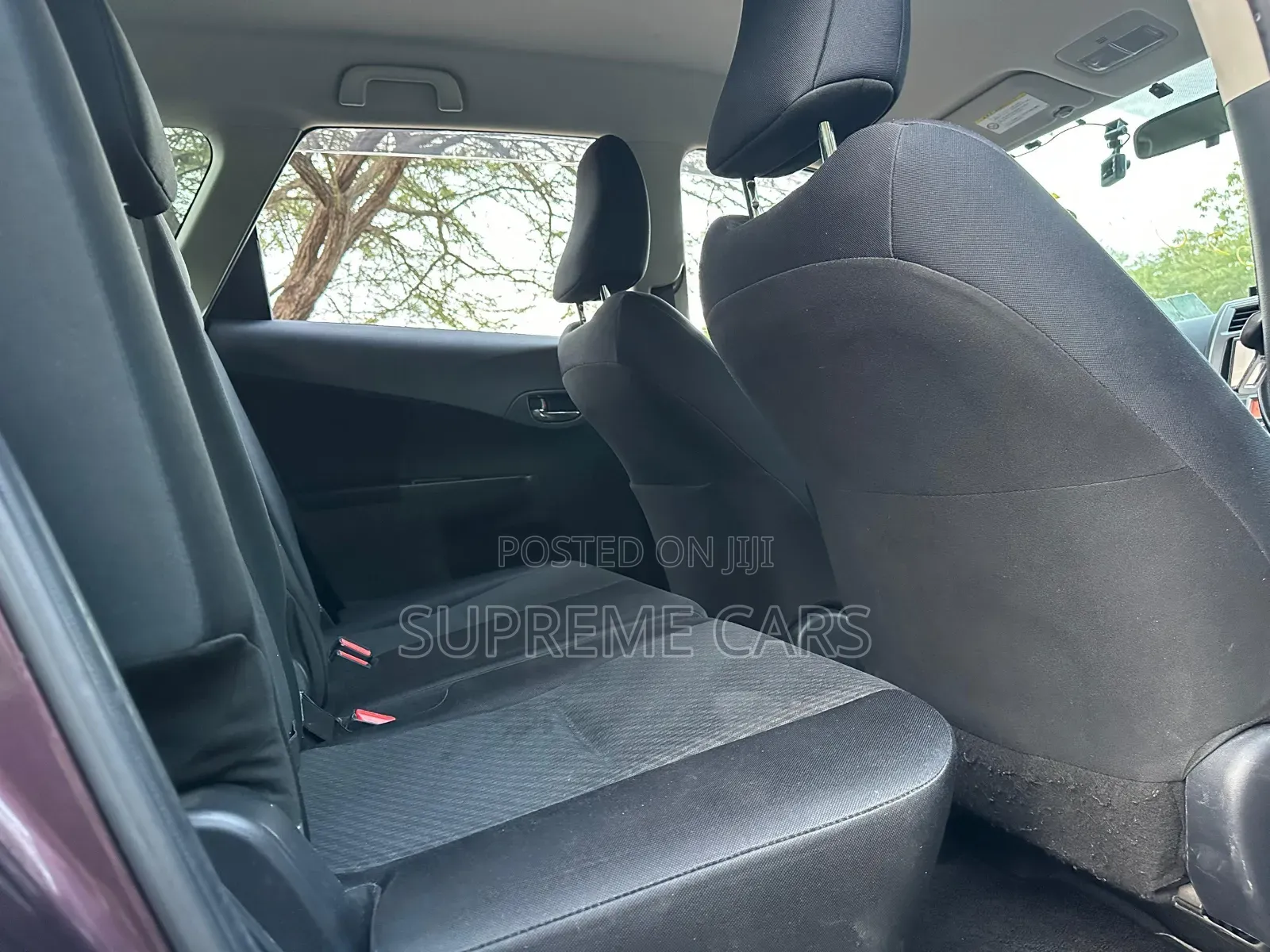 Toyota Ractis 2013 Burgundy