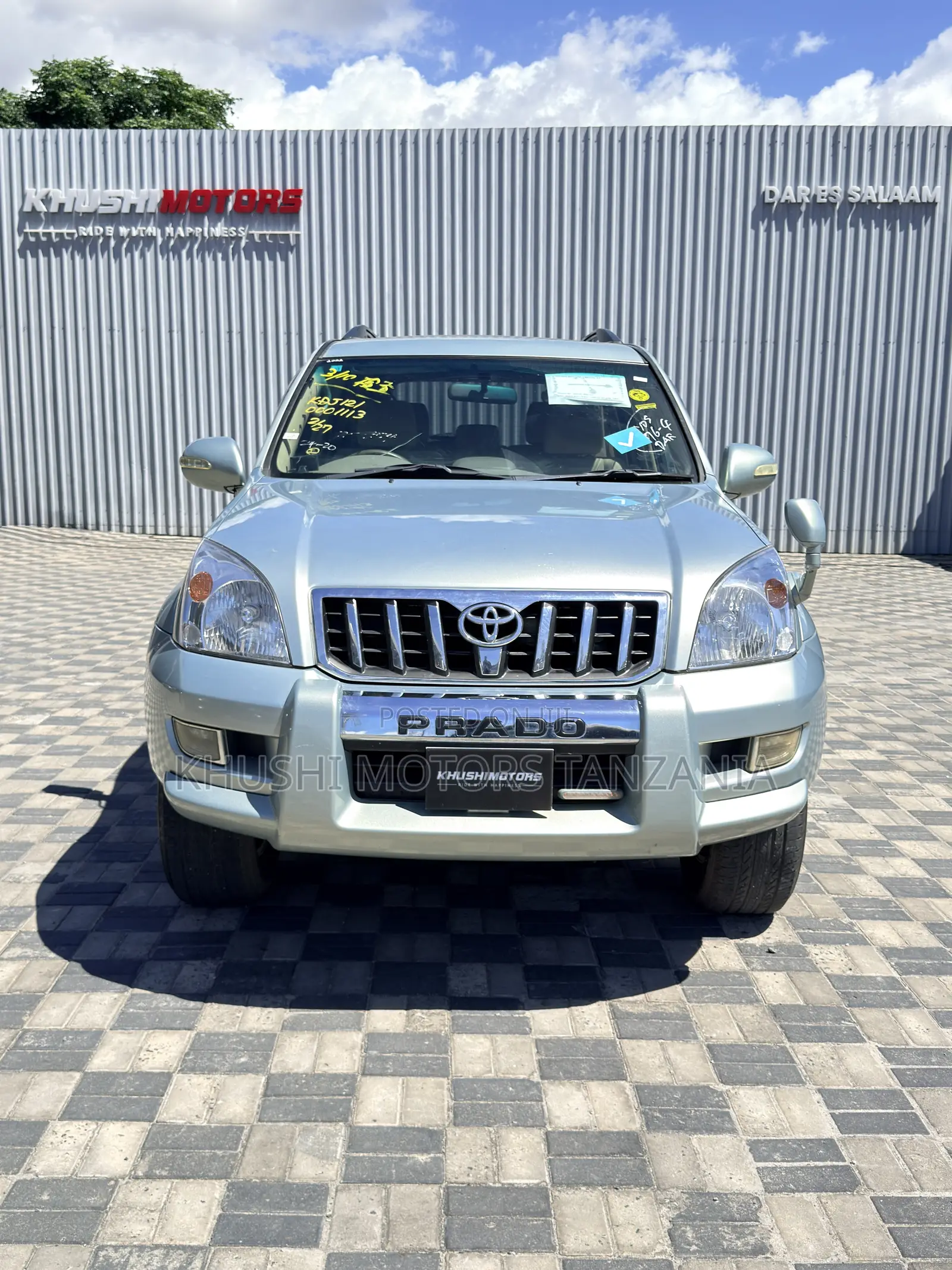 Toyota Land Cruiser Prado 2002 Silver