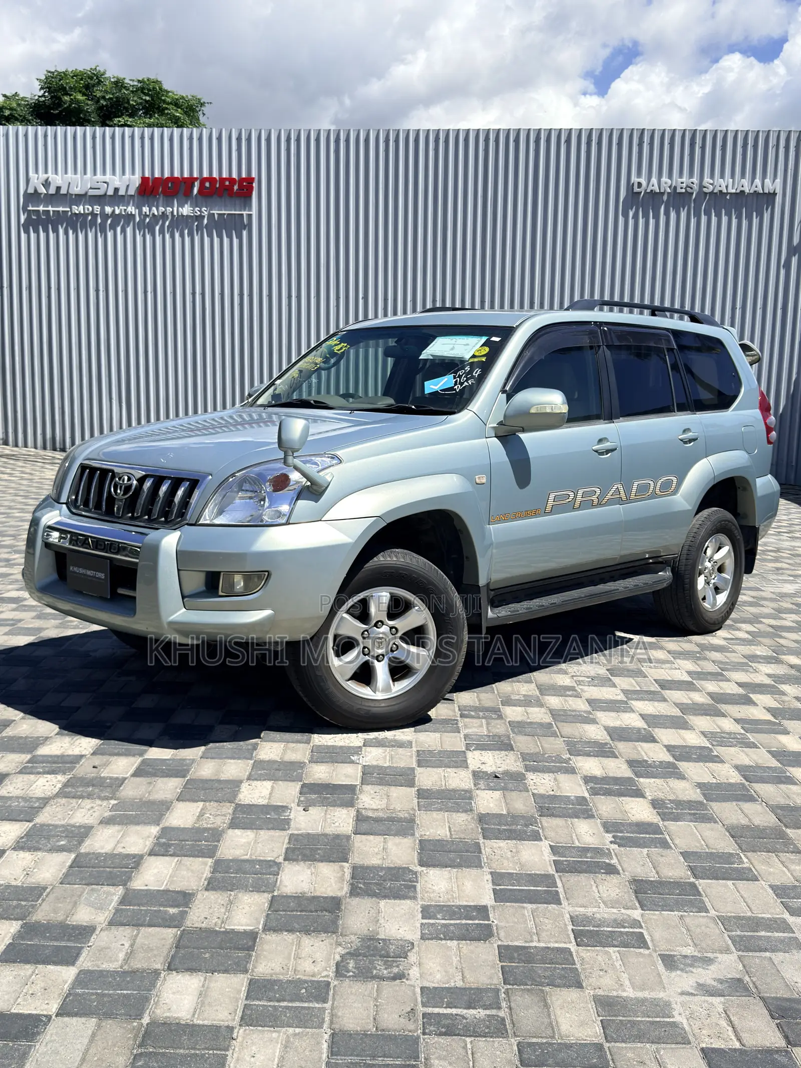 Toyota Land Cruiser Prado 2002 Silver