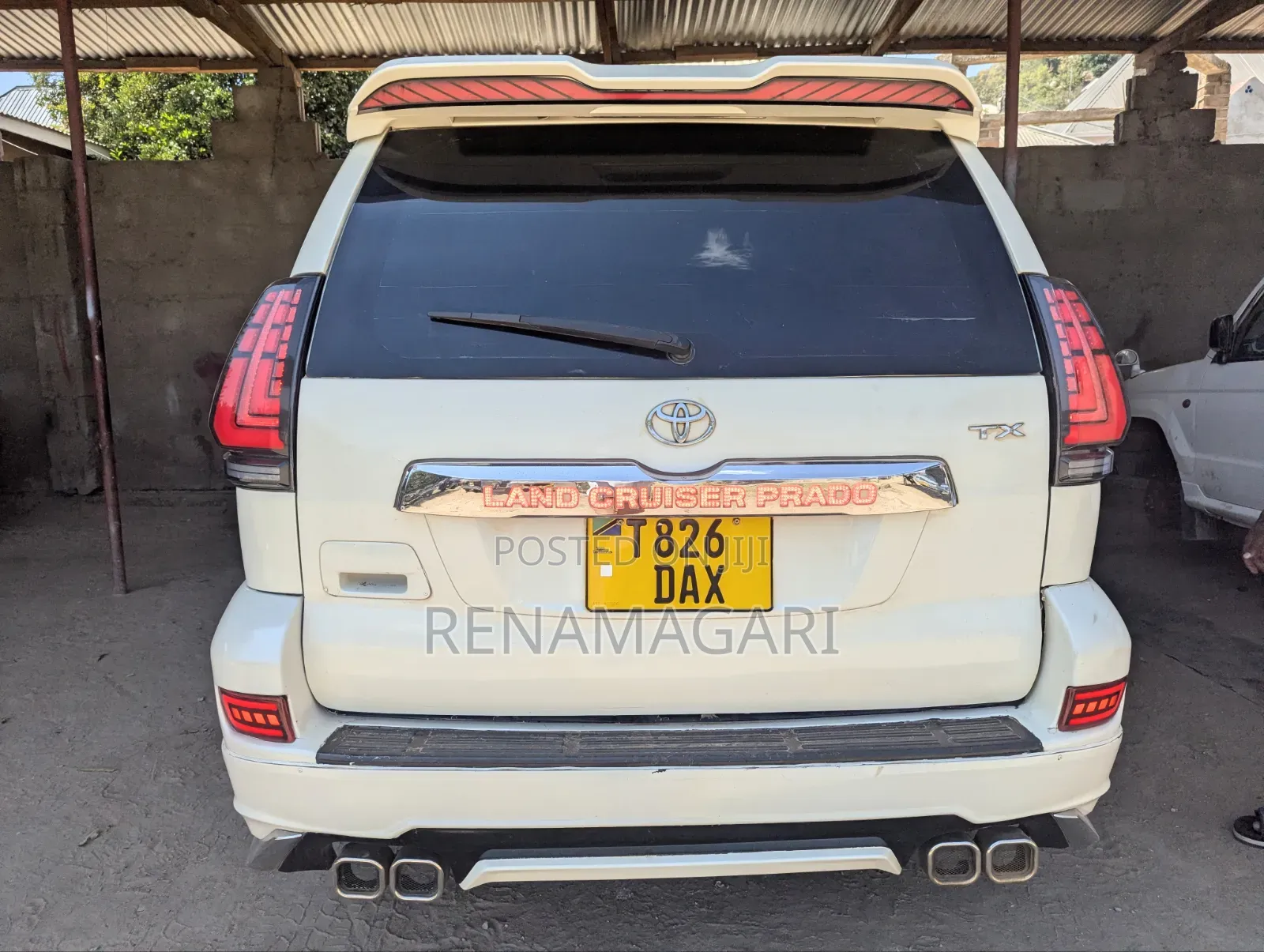 Toyota Land Cruiser Prado 2016 White