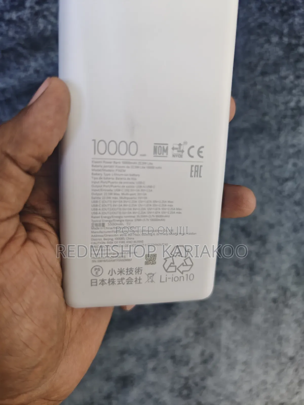 Xiaomi Power Bank 10000mah 22.5w Lite
