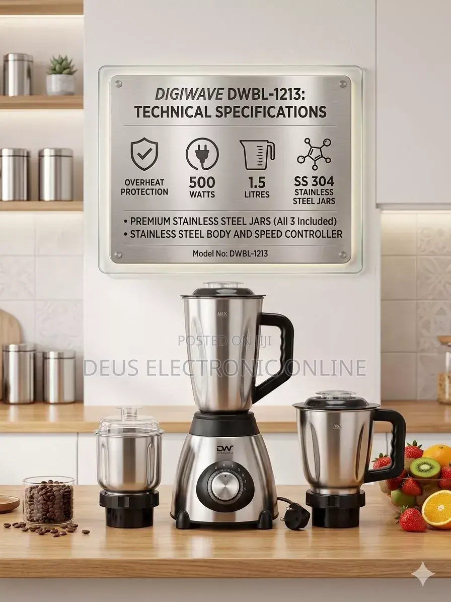 *Digiwave 3in1 Blender at 80,000*