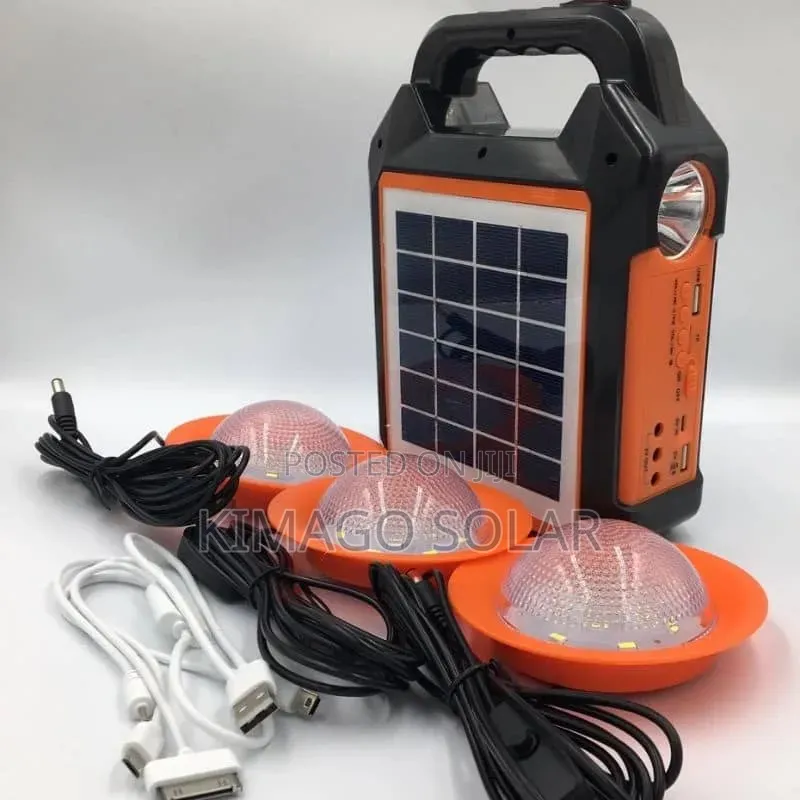Jipatie Solar Yenye Bluetooth Na Taa 3