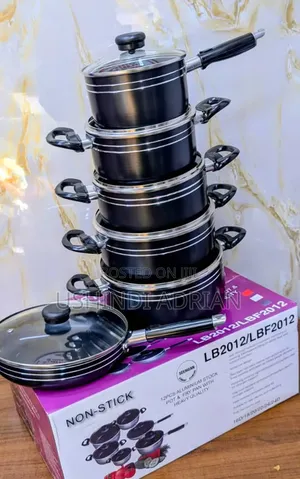 Non Stick Cookware Set–6 PCS (Flying Pan)