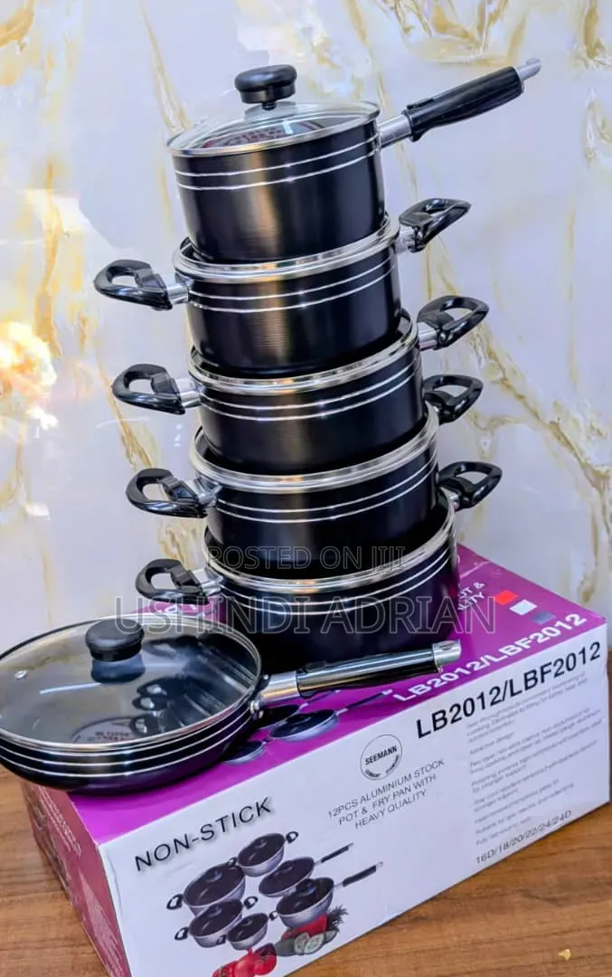 Non Stick Cookware Set–6 PCS (Flying Pan)