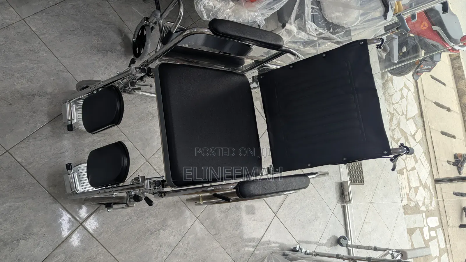 Reclining Wheelchair With Commode | Kiti Cha Matairi