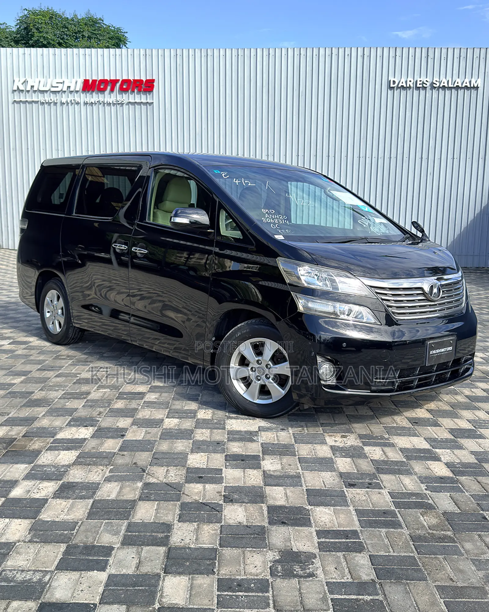 Toyota Vellfire 2009 Black