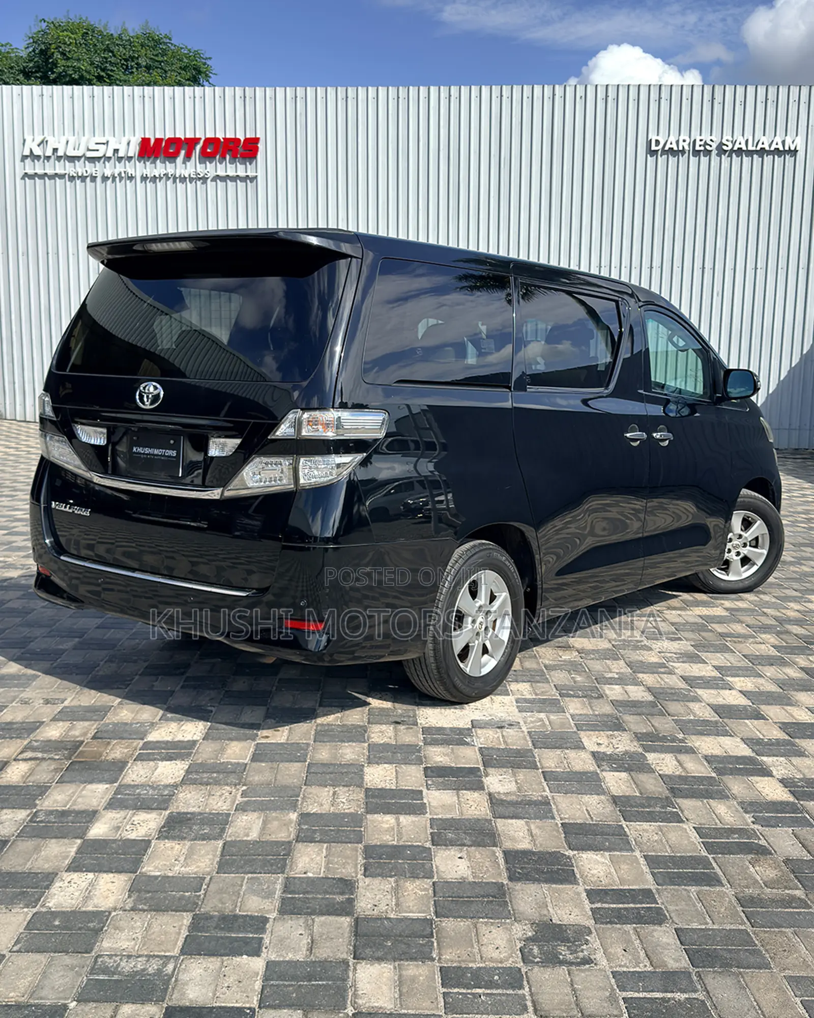 Toyota Vellfire 2009 Black