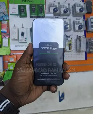 New Infinix Note Edge 256 GB Black