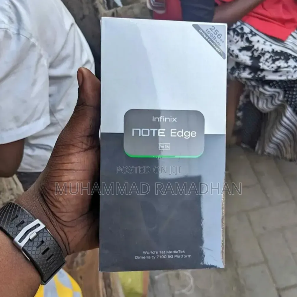 New Infinix Note Edge 256 GB Black