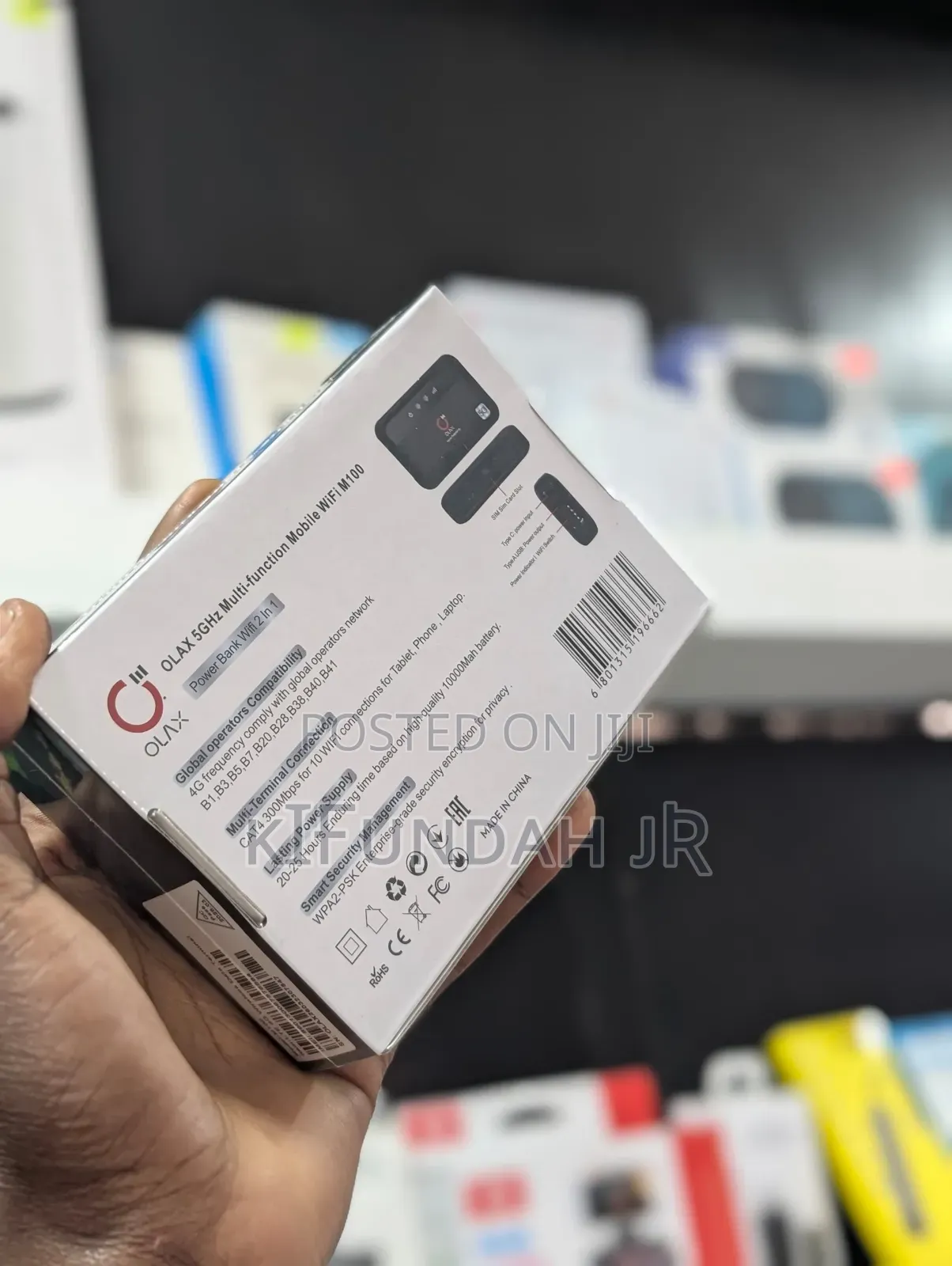 Olax M100 Mobile Wifi Router