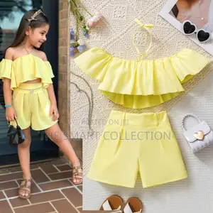 Kids Two PCS Fashion Dress 