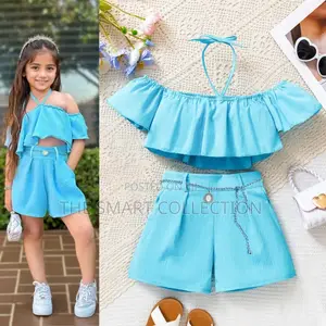 Kids Two PCS Fashion Dress 